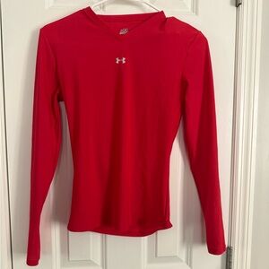 Under Armour Scarlet Performance Thermal Top Size M